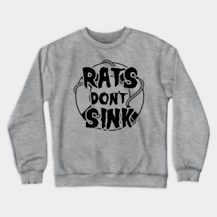 Rats Don't Sink Buoy Logo Crewneck Sweatshirt